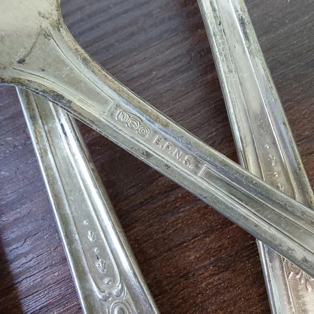 Vintage NSC EPNS Forks And‎ Swendia Stainless Spoon